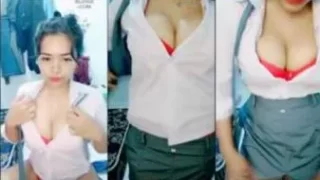 Bokep Indo Romlah Cosplay Baju SMA Murid Seksi Menggoda